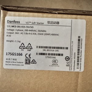 ไดนาโมสตาร์ทเตอร์ Danfoss ของแท้ 15kW สามเฟส 200-440 VAC รุ่น VLT Compact Starter MCD 201 175G5166 MCD201015T4CV3 - Product Image 3