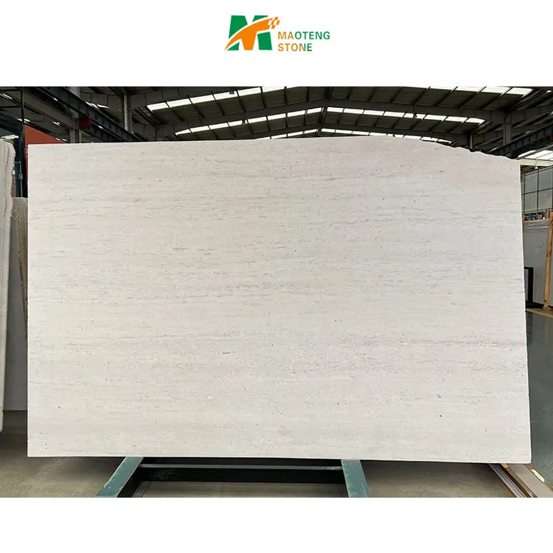 Natural Stone Customized Size Natural Beige Travertine Floor Marble Slab Travertine Tiles