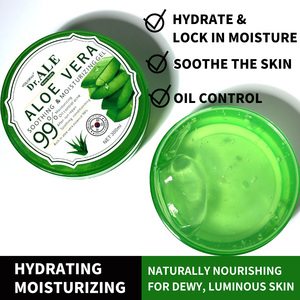Gel Calmante de Isocitrato de Calcio y Vitamina C de Marca Privada 300ml, Hidratante y Suavizante para el Cuidado Facial para Todo Tipo de Piel OEM ODM - Product Image 3