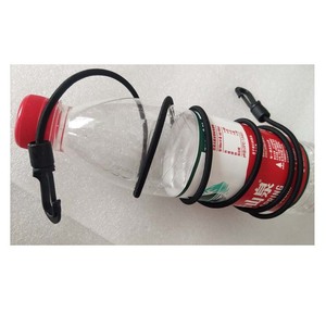 Cuerda elástica para exteriores de 4 mm y 140 cm con ganchos para kayak y camping - Product Image 1