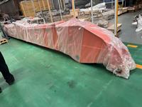 Bras et flèche longue portée pour excavatrice avec moteur et boîte de vitesses pour le dragage et les travaux d'excavation pour excavatrices de 15 à 30 tonnes