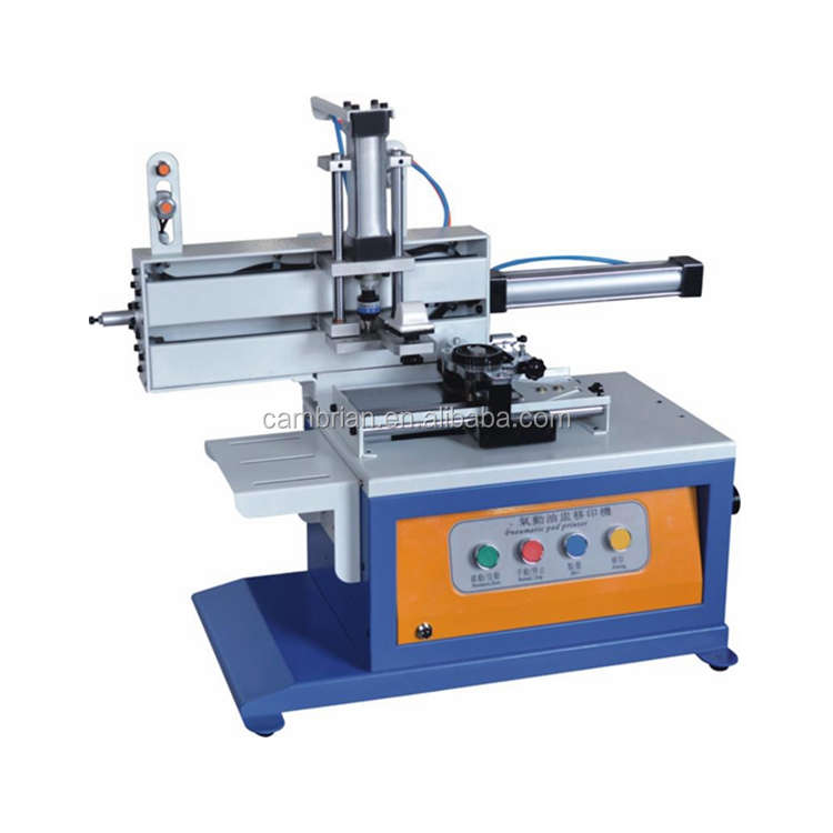 Elektrische pneumatische tinte tasse manuelle pad druck maschine mit niedrigem preis