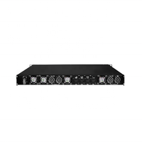DA6K4, Amplificateur 4 canaux Classe D 1 U Amplificateur de puissance Classe D 600W 8000 W Amplificateur audio professionnel Amplificateur de haut-parleurs