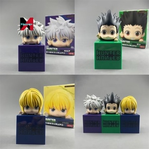 Thợ Săn x Thợ Săn gon kilua kurapika Chibi nendoroided Phong Cách nhiều lớp hình thiết lập Anime sưu tập Máy tính để bàn trang trí - Product Image 4