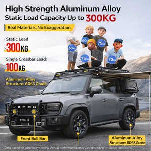 <span class=keywords><strong>Portaequipajes</strong></span> de Acero para Techo de Auto con 2 Escaleras para Jeep Wrangler JK y JL, Accesorios para Transportar Equipaje - Product Image 4