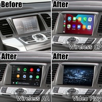 Actualización de Pantalla HD Inalámbrica Lsailt con Carplay y Android Auto para Nissan Murano Z51 IT06, Compatible con Mirror Link, Incluye Especificaciones Japonesas