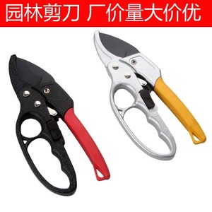 Garden Shears Bypass Pruner Alloy Steel Blade 20-30 Mm Trimming Diameter Manual Operation Yellow Plastic Handle - Product Image 5
