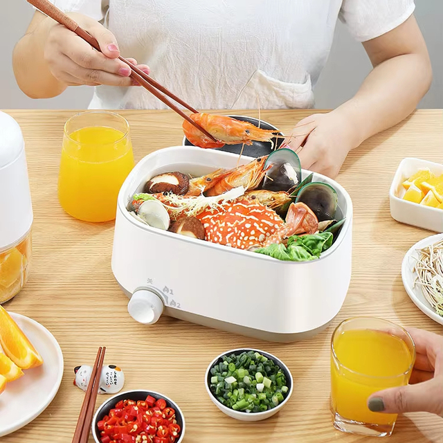 Factory Wholesale 1.8L Electric Multi-Cooker with Tempered Glass Lid for Household Hotel & Outdoor Use