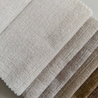 Tela de Chenilla 100% Poliéster, Tejida, Suave, Duradera, Transpirable, 350gsm, Oeko Tex, Ancho Personalizado, en Stock, para Tapicería de Sofás