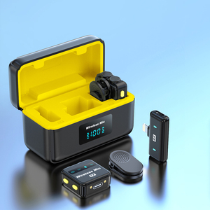 <span class=keywords><strong>2025</strong></span> Không Dây Lavalier <span class=keywords><strong>Microphone</strong></span> Giảm Tiếng Ồn Âm Thanh Video Ghi Âm <span class=keywords><strong>Microphone</strong></span> Cho Tiktok Phát Sóng Trực Tiếp Với Sạc Hộp - Product Image 4