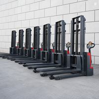 Chariot élévateur à palettes électrique à capacité personnalisée avec hauteur de levage de 3000 à 6000 mm, certifié CE ISO, vente en promotion