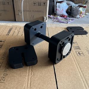 Ensemble d'haltères en fonte réglable de 20 à 80kg pour la salle de sport à domicile, support de poussée pour l'entraînement des bras des biceps, corps efficace - Product Image 3