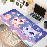 Grand tapis de souris de jeu anime par sublimation, tapis de souris de jeu personnalisé en caoutchouc écologique avec logo, tapis de bureau