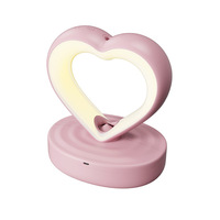 Amour coeur Led veilleuse 800ML goutte d'eau anti-gravité humidificateur