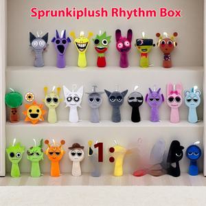 2025 transfronterizo nuevo Sprunki bordado Super suave felpa alivio del estrés caja <span class=keywords><strong>de</strong></span> Halloween muñeca <span class=keywords><strong>de</strong></span> juguete forro <span class=keywords><strong>de</strong></span> malla PP relleno <span class=keywords><strong>de</strong></span> algodón - Product Image 4