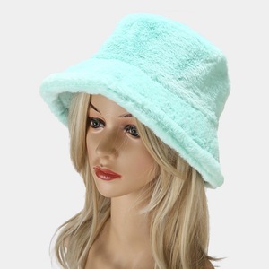 FF2992 Chapeau Bob Hiver Chaud pour Femme en Fausse Fourrure, Casquette de Pêcheur Personnalisée, Chapeau Bob Doux et <span class=keywords><strong>Moelleux</strong></span> en Peluche - Product Image 6