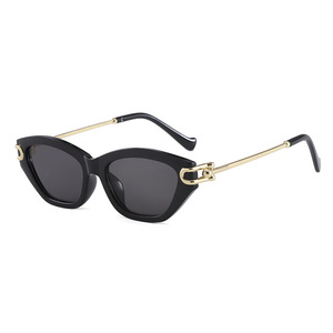 Lunettes de soleil œil de chat à monture intégrale UV400, mode unisexe, protection solaire adulte 2026 - Product Image 3