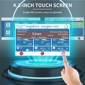 HZ-013 đa chức năng Nhà phân tích khí không khí toàn diện chất lượng Detector cho PM2.5/PM10 tvdc CO2 gas giám sát - Product Image 6