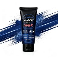 Craie liquide noire en marque blanche OEM ODM - Craie de magnésium personnalisée avec logo pour la musculation, l'escalade, la pole dance