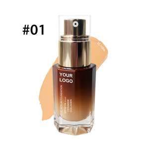 7 màu sắc SPF50 nhãn hiệu riêng lâu dài Kem che khuyết điểm bảo hiểm đầy đủ hữu cơ vegan Sweatproof Matte nền tảng không thấm nước - Product Image 3