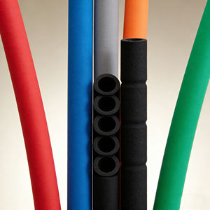 Poignée en <span class=keywords><strong>caoutchouc</strong></span> multifonctionnelle – Couvre-poignée anti-collision en mousse souple <span class=keywords><strong>pour</strong></span> <span class=keywords><strong>porte</strong></span> et poignée d'équipement sportif, poignées de vélo (Death Grips) - Product Image 1