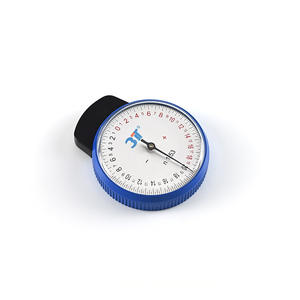 Compteur de courbure mécanique 3T A12 pour lentilles, jauge de flexion pour la mesure des lunettes, couleur bleue, outil pour montures à bordure complète - Product Image 1