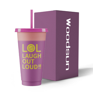 Divertido CAMBIO DE Color de agua helada <span class=keywords><strong>texto</strong></span> <span class=keywords><strong>personalizado</strong></span> campamento de plástico <span class=keywords><strong>taza</strong></span> de café <span class=keywords><strong>taza</strong></span> personalizada para beber - Product Image 4
