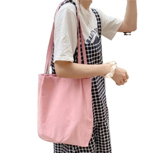 DLBZ Vente en gros de sacs fourre-tout en toile personnalisés pour femmes, simples, écologiques, unis, avec compartiments - Product Image 1