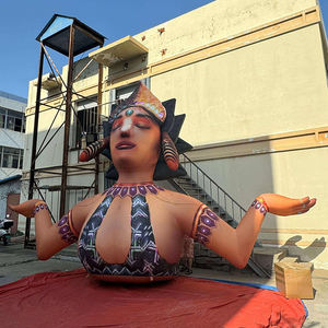 Modèle de maternité gonflable de forme personnalisée, publicité, femme gonflable tenant un bébé pour la décoration <span class=keywords><strong>des</strong></span> magasins de maternité et d'enfants - Product Image 1