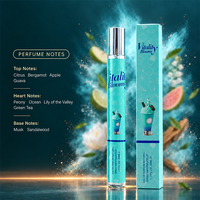 Parfum de luxe en gros 35ml, mini vaporisateur original pour femmes et hommes, avec flacon en forme de lys aux agrumes arabes, format voyage de poche
