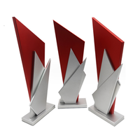 Cadeaux de champion finaliste de luxe excellence voiture en métal personnalisée trophée en alliage d'aluminium CNC