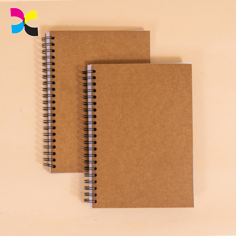 Профессиональный канцелярский блокнот для упражнений на спирали с индивидуальным принтом для школьников