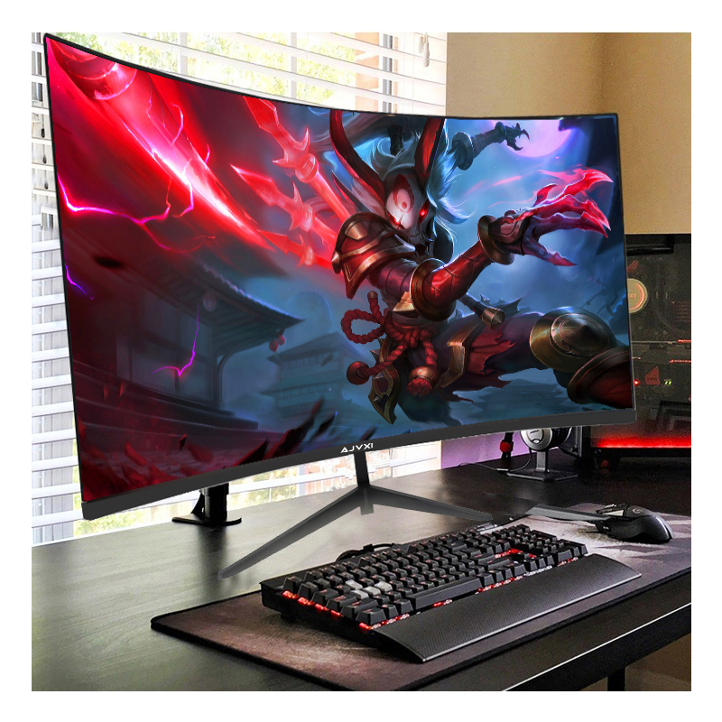 24 Inch 1K 1920*1080 1080P 60Hz 75Hz Hot Selling Full High-Definition Curved Led Gaming Monitor Thin Full ODM/OEM monitor