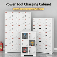 Armoire de charge pour outils électriques de chantier, Boîte de charge pour talkie-walkie, Armoire de stockage et de charge, Boîte de charge centralisée