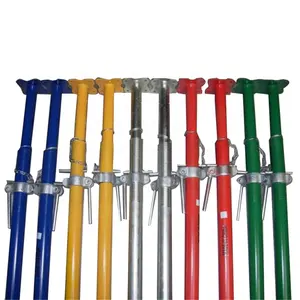 Strong Support Force Scaffolding Steel Prop Jacks For Frame Scaffolding Adjustable Building Scaffolding Steel Prop