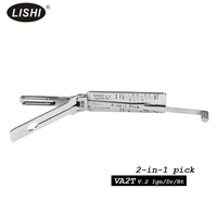 Lishi 2-en-1 Lock Pick LISHI VA2T 2-en-1 Auto Pick and Decoder pour Peugeot Citroen
