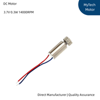 Moteur micro-cylindrique creux DC, petits moteurs vibrants, moteur de vibration pour téléphone, utilisé dans les téléphones mobiles