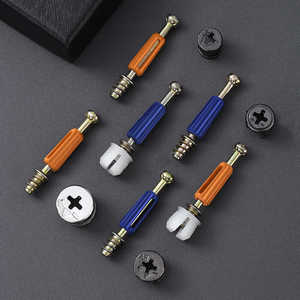 Conector de tres en uno Hite con tornillo y rueda excéntrica para ensamblaje de muebles - Product Image 2