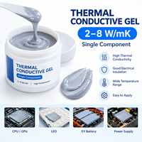 Gel thermique silicone monocomposant pour le remplissage des espaces thermiques des batteries de véhicules à énergie nouvelle, des onduleurs et des contrôleurs de moteur pour la gestion thermique