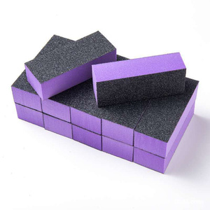 Bloc de polissage <span class=keywords><strong>à</strong></span> 3 faces en éponge pour ongles, <span class=keywords><strong>lime</strong></span> <span class=keywords><strong>à</strong></span> poncer, polisseuse, grain 100/180, outil de manucure et pédicure pour nail art - Product Image 4