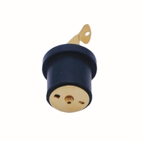 Bouchon en caoutchouc en laiton de 7/8 pouces bouchon de vidange bouchon de compression de matériel marin de yacht