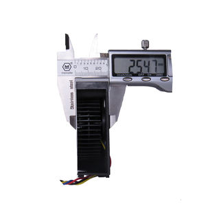 ייצור מכירה ישירה dc טורבו מפוח 80*80*25 מ "מ 80 מ" מ 4000 סל "ד טמפרטורה גבוהה התנגדות צנטריפוגלי מאוורר 12v 24v - Product Image 6