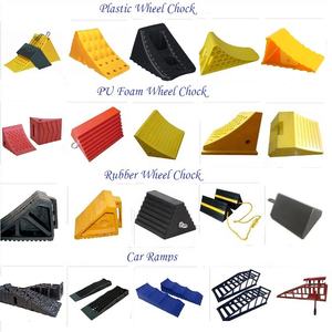 <span class=keywords><strong>Cale</strong></span>-roues en plastique HDPE avec support en acier <span class=keywords><strong>pour</strong></span> camion, remorque et voiture, avec support métallique - Product Image 6