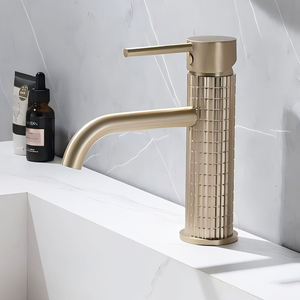 Luxury Carved Craft 59-1 Brass Basin Faucet Single Handle Bathroom Sink Faucet Water Taps Wash Basin Faucet - Product Image 1