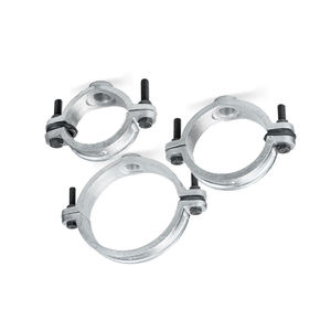 Abrazadera Doble para Tubería de Acero Galvanizado, Rosca NPT Redonda, Orificio de Montaje de 0.25, Marca TSP, 20 mm de Diámetro Interior, para Industria Pesada e Industrial General - Product Image 3