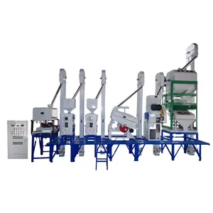 20-30 Tons Capacity Complete Set Rice Milling Machine/ Rice Processing Line Machine Raw Rice Easy Install 1.5tons Per Hour