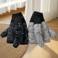 Doudoune personnalisée avec logo pour homme, doudoune épaisse et chaude pour l'hiver, résistante au froid, col montant, coupe ample pour couple