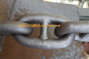 Anclaje <span class=keywords><strong>de</strong></span> cadena <span class=keywords><strong>de</strong></span> <span class=keywords><strong>amarre</strong></span> en alta mar duradero <span class=keywords><strong>de</strong></span> anillo <span class=keywords><strong>de</strong></span> acero pintado <span class=keywords><strong>de</strong></span> betún negro <span class=keywords><strong>de</strong></span> Venta caliente con perno para buques y barcos - Product Image 3