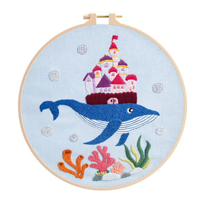 CHANGXU CRAFT New Embroidery DIY Material Package Original Seabed Animal Series