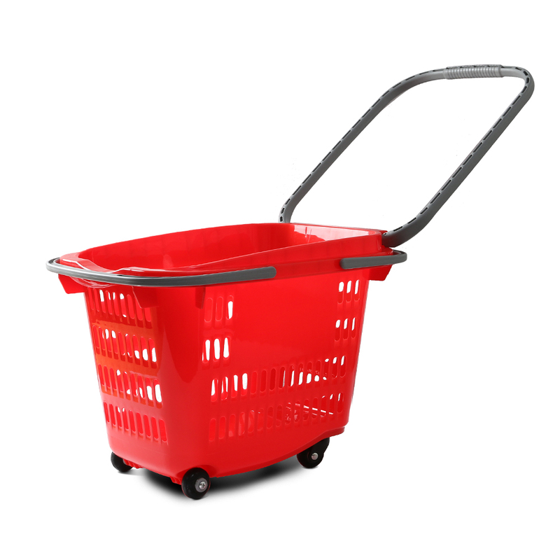 Wholesale Supermarket Plastic Stackable Customized Shopping